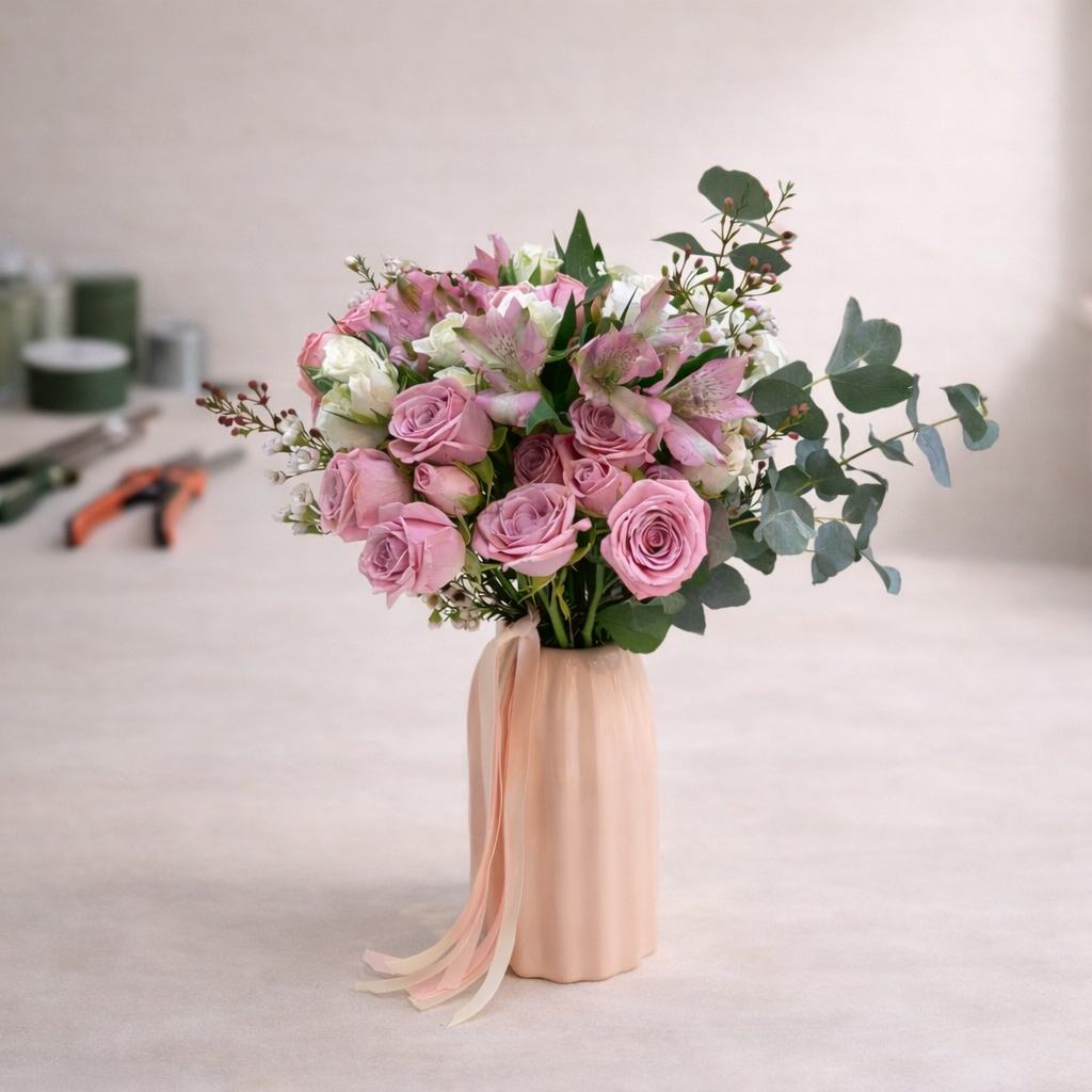 Blush Garden Vase