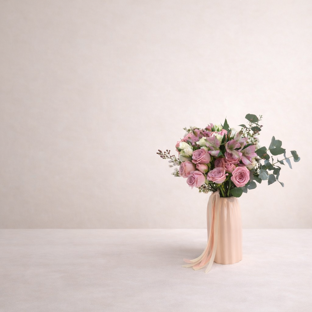 Blush Garden Vase