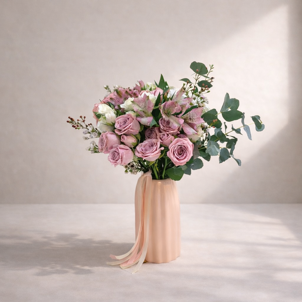Blush Garden Vase