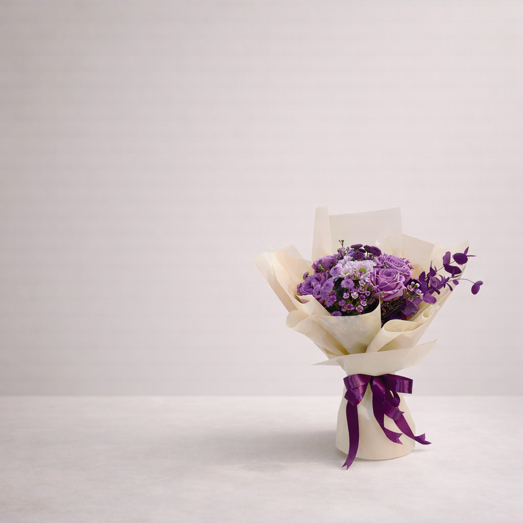 Lavender Whisper — Vase Arrangement