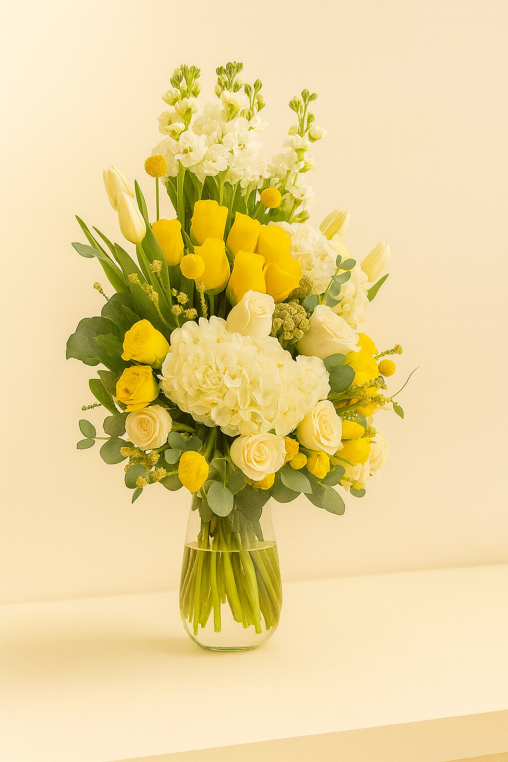 Yellow & White Grace Arrangement