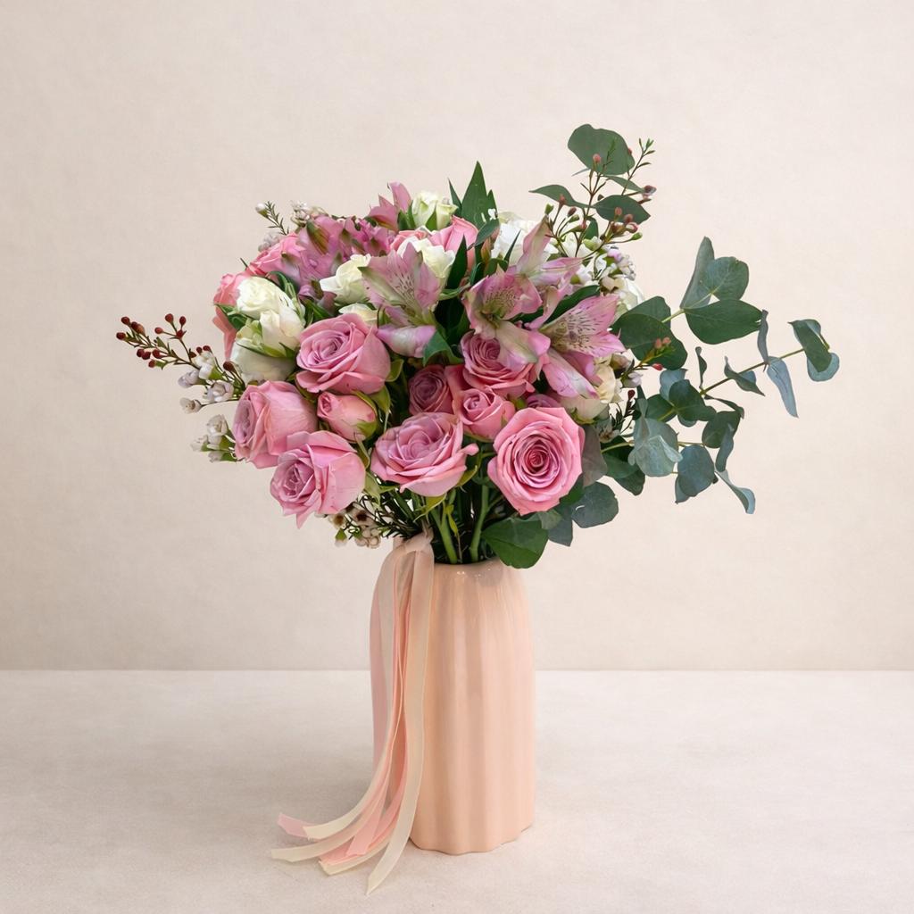 Blush Garden Vase